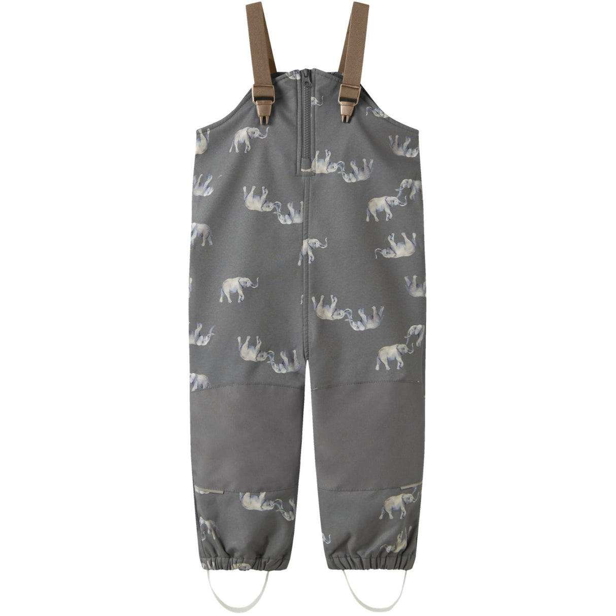 Name It Quiet Shade Elephant Nmmalfa08 Softshell Smekke Bukser AOP Fo