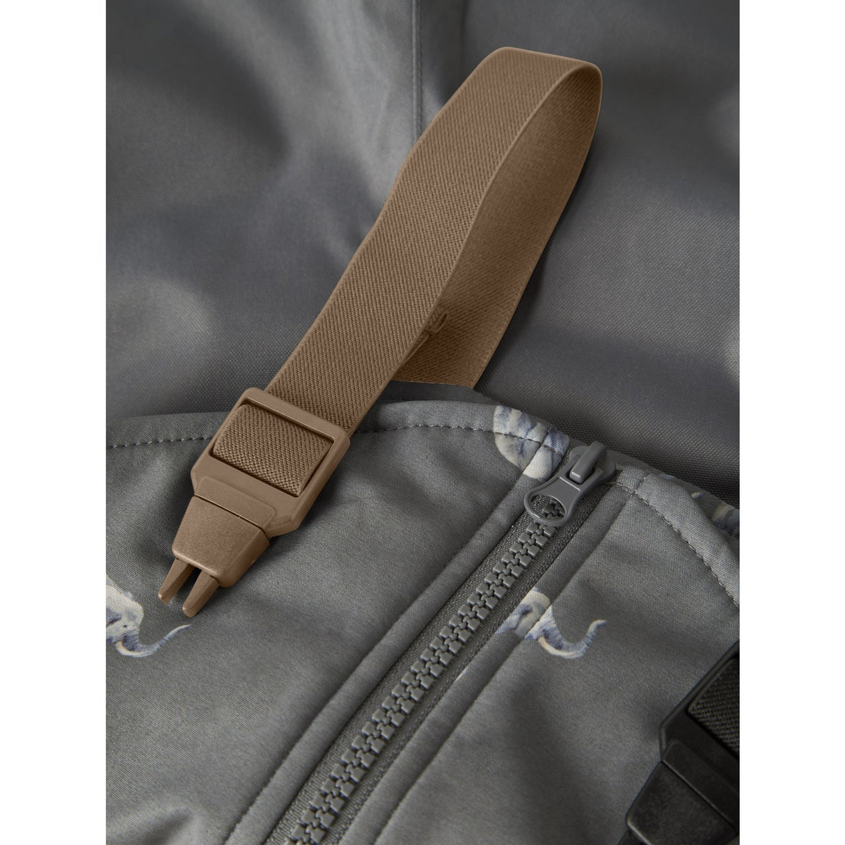 Name It Quiet Shade Elephant Nmmalfa08 Softshell Smekke Bukser AOP Fo