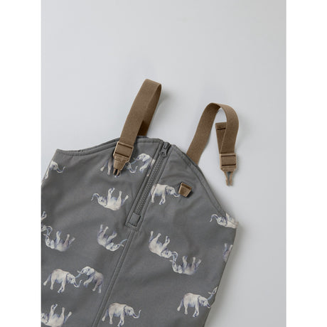 Name It Quiet Shade Elephant Nmmalfa08 Softshell Smekke Bukser AOP Fo