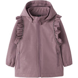 Name It Wistful Mauve Nmfalfa08 Softshell Jakke Frill Foil Fo