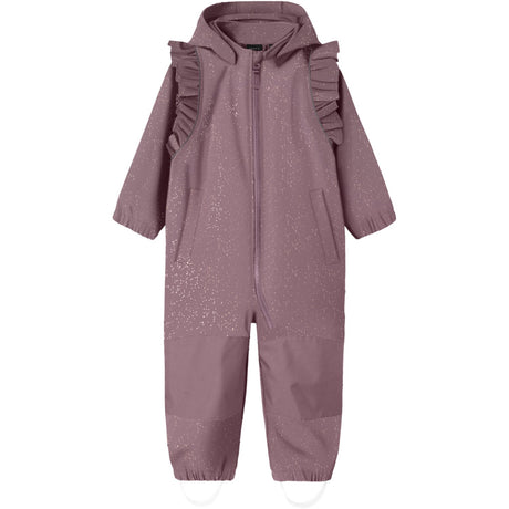 Name It Wistful Mauve Nmfalfa08 Softshell Drakt Frill Foil Fo
