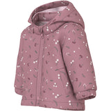 Name It Wistful Mauve 2 Petite Flower Nbfmaxi Jakke Pa AOP1