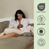 bbhugme Soft White Nursing Pute