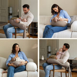 bbhugme Hazel Brown Nursing Pute