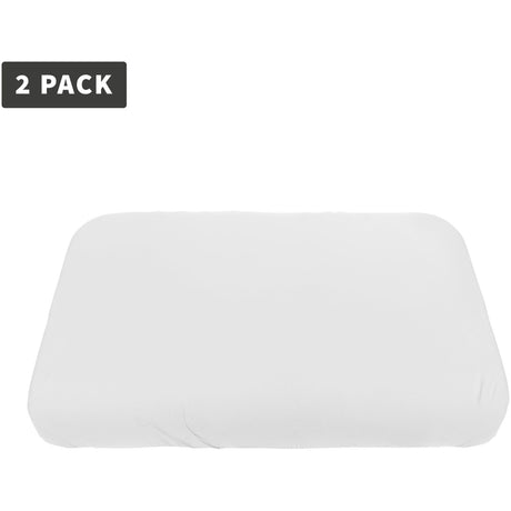 Sebra White Jersey Ark 2-Pakning Baby