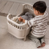 Sebra Birchbark Rose Doll's Seng Og Madras