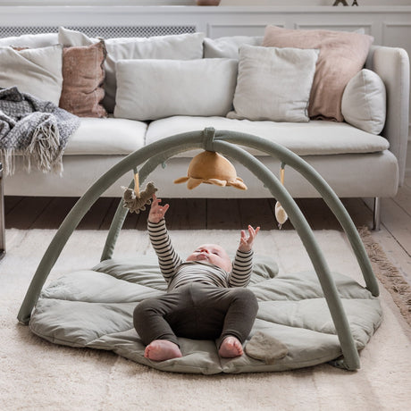 Sebra Green Woodland Baby Gym Soft