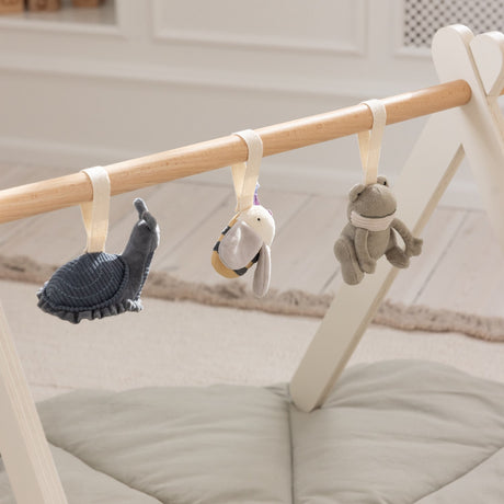 Sebra Green Frog/Bee/Snail Activity Toys 3-Pakning