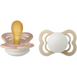 Bibs Supreme Latex Sutter Glow 2-pak Symmetrisk Blush/Vanilla