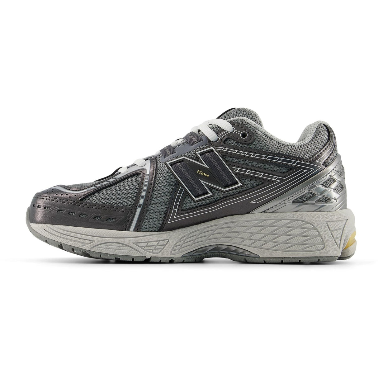 New Balance Dark Silver Metallic New Balance 1906 Kids Lace