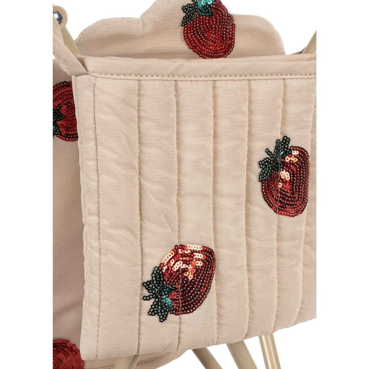 Konges Sløjd Strawberry Tyll Dukke Stroller