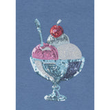 Konges Sløjd Colony Blue Loumilla Sweat Skjorte Ocs