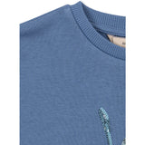 Konges Sløjd Colony Blue Loumilla Sweat Skjorte Ocs