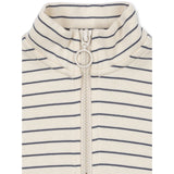 Konges Sløjd Flintstone Stripe Lou Stripe Half Zip Sweat Ocs