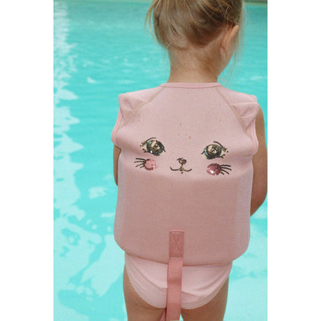 Konges Sløjd Powder Pink Kitty Swim Vest