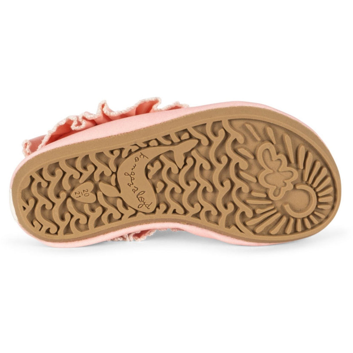Konges Sløjd Powder Pink Kitty Frill Swim Shoes
