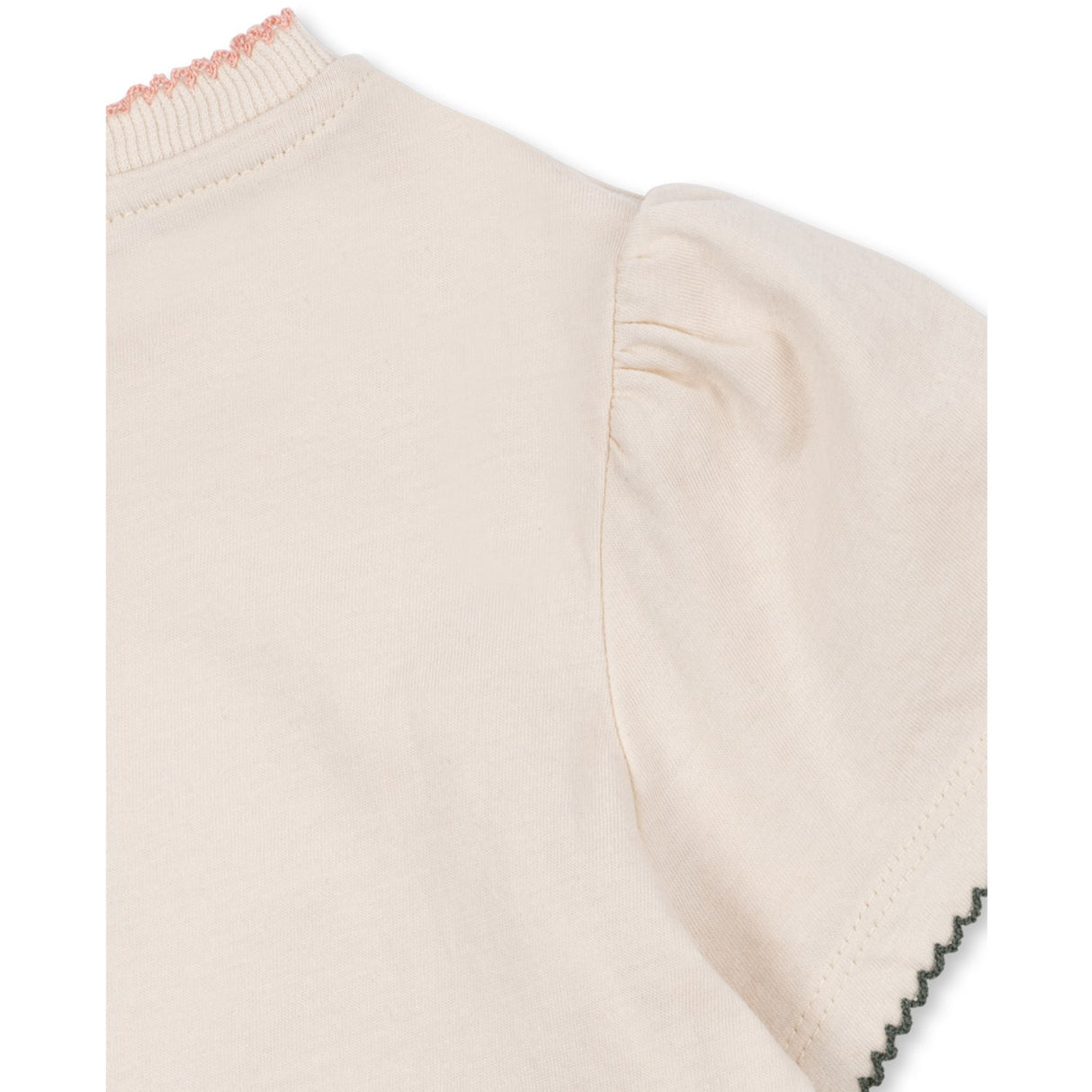 Konges Sløjd Buttercream Famo Puff Tee Gots