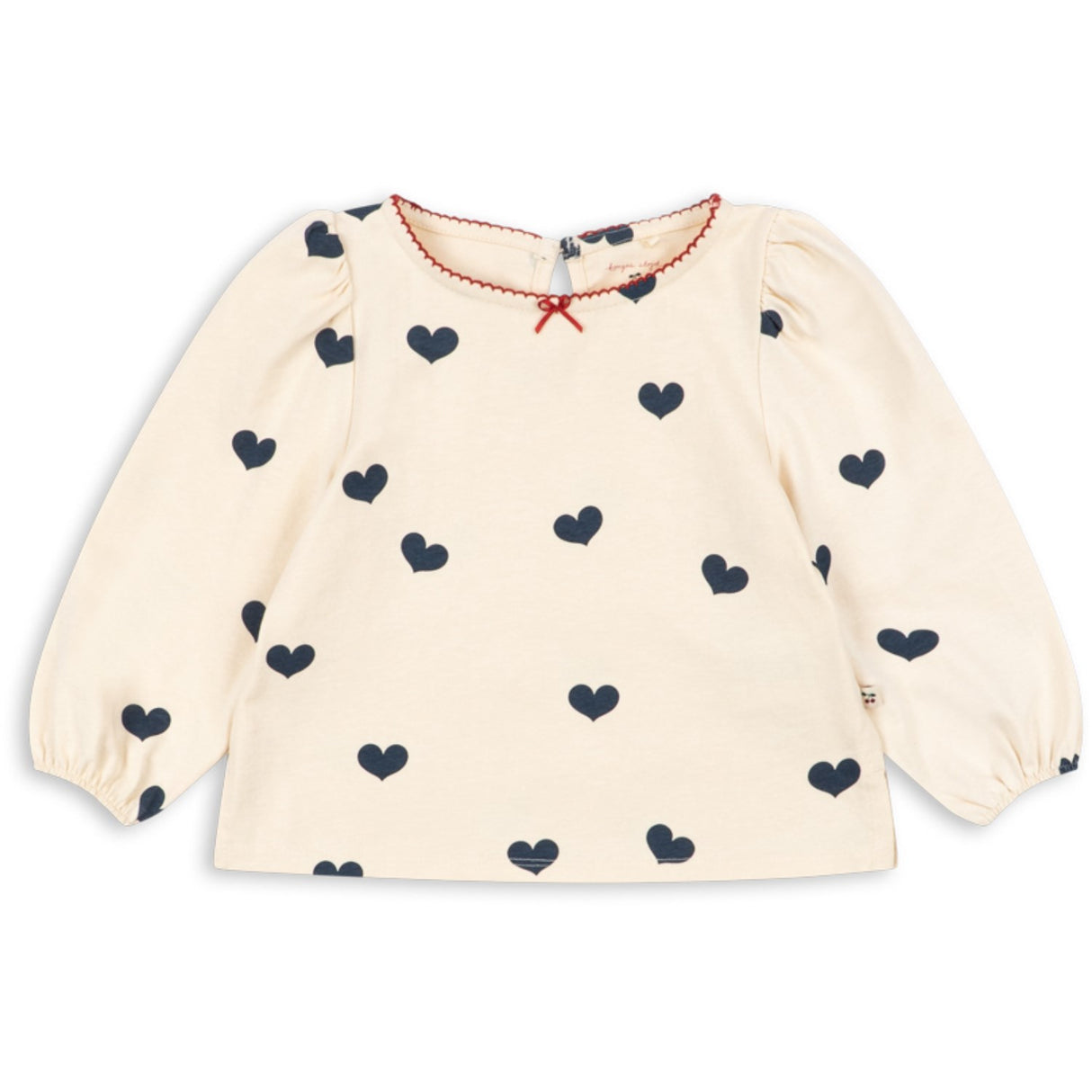 Konges Sløjd Cuore Tricolore Drey Slit Bluse Gots