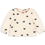 Konges Sløjd Cuore Tricolore Drey Slit Bluse Gots