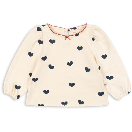 Konges Sløjd Cuore Tricolore Drey Slit Bluse Gots