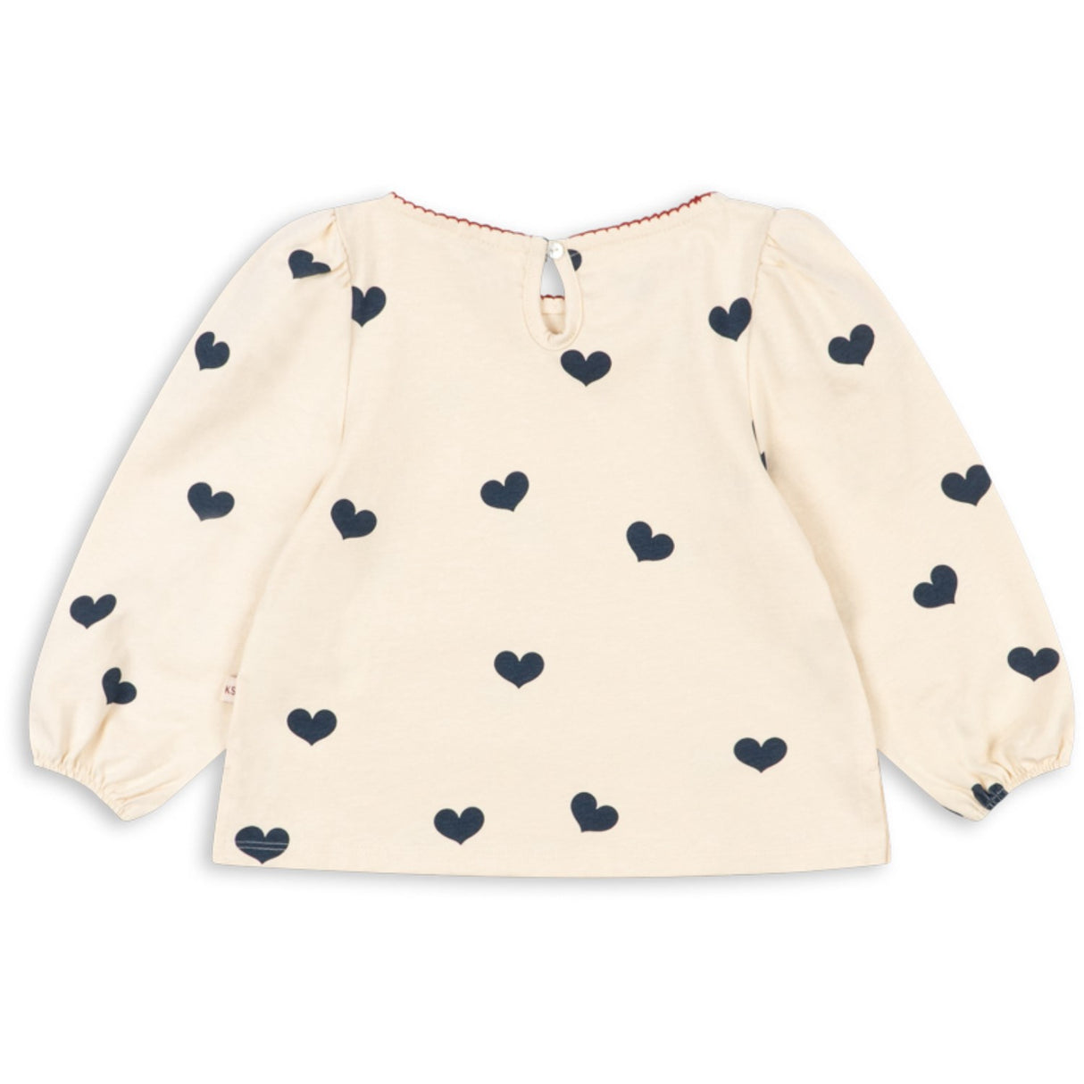 Konges Sløjd Cuore Tricolore Drey Slit Bluse Gots