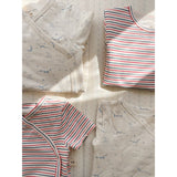 Konges Sløjd Stripe Tricolore Petit Basic Ls Newborn Body Gots