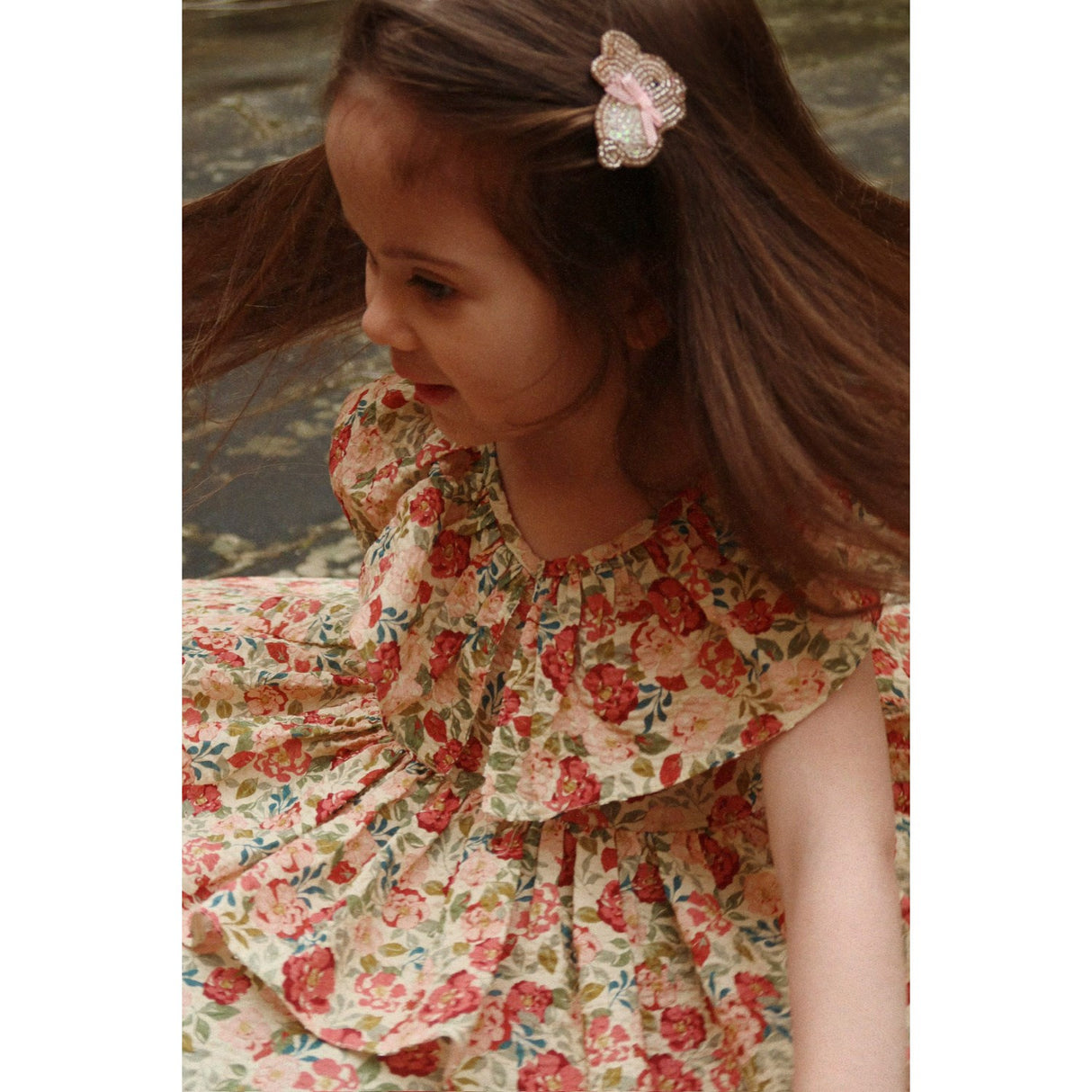 Konges Sløjd Bunny 2 Pakke Beaded Bunny Hair Clips