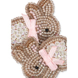 Konges Sløjd Bunny 2 Pakke Beaded Bunny Hair Clips