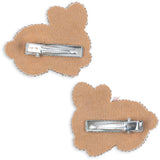 Konges Sløjd Bunny 2 Pakke Beaded Bunny Hair Clips