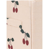 Konges Sløjd Cherry Stoff Oppbevaring Baskets 2 Pcs