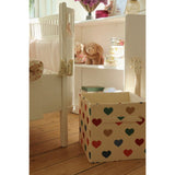 Konges Sløjd Coeur Coloré Stoff Oppbevaring Baskets 2 Pcs