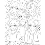Forlaget Tukan K-Pop Fandom - Farge Bok