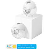 Momcozy Grey M5 Wearable Breast Pump Dobbel Pakke