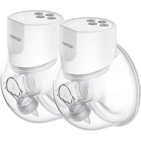 Momcozy White S12 Pro Wearable Breast Pump Dobbel Pakke