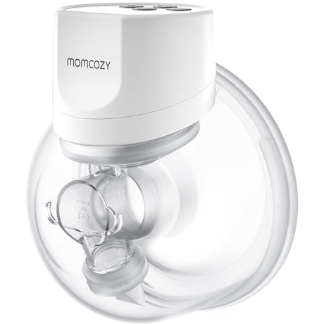 Momcozy White S12 Pro Wearable Breast Pump Single Pakke