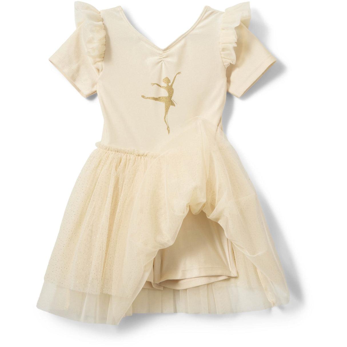 Sofie Schnoor X Luksusbaby Cream White Estelle Gymnastikk Dragt