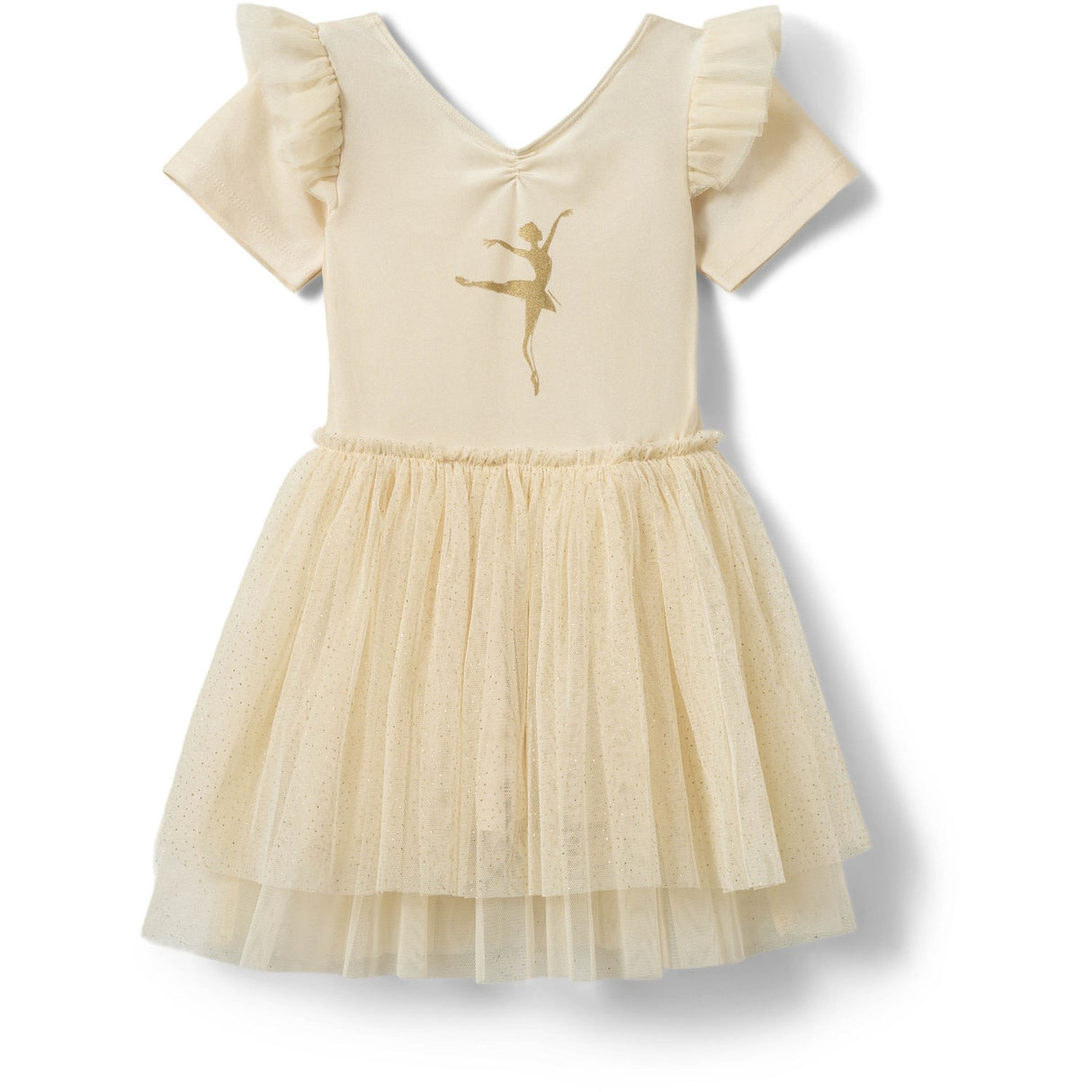 Sofie Schnoor X Luksusbaby Cream White Estelle Gymnastikk Dragt