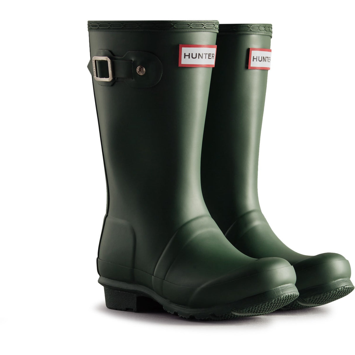 Hunter Hunter Green Junior Originals Gummistøvler