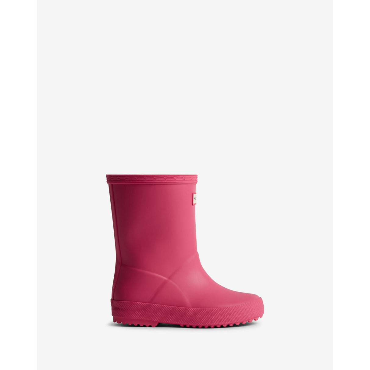 Hunter Bright Pink Kids First Gummistøvler