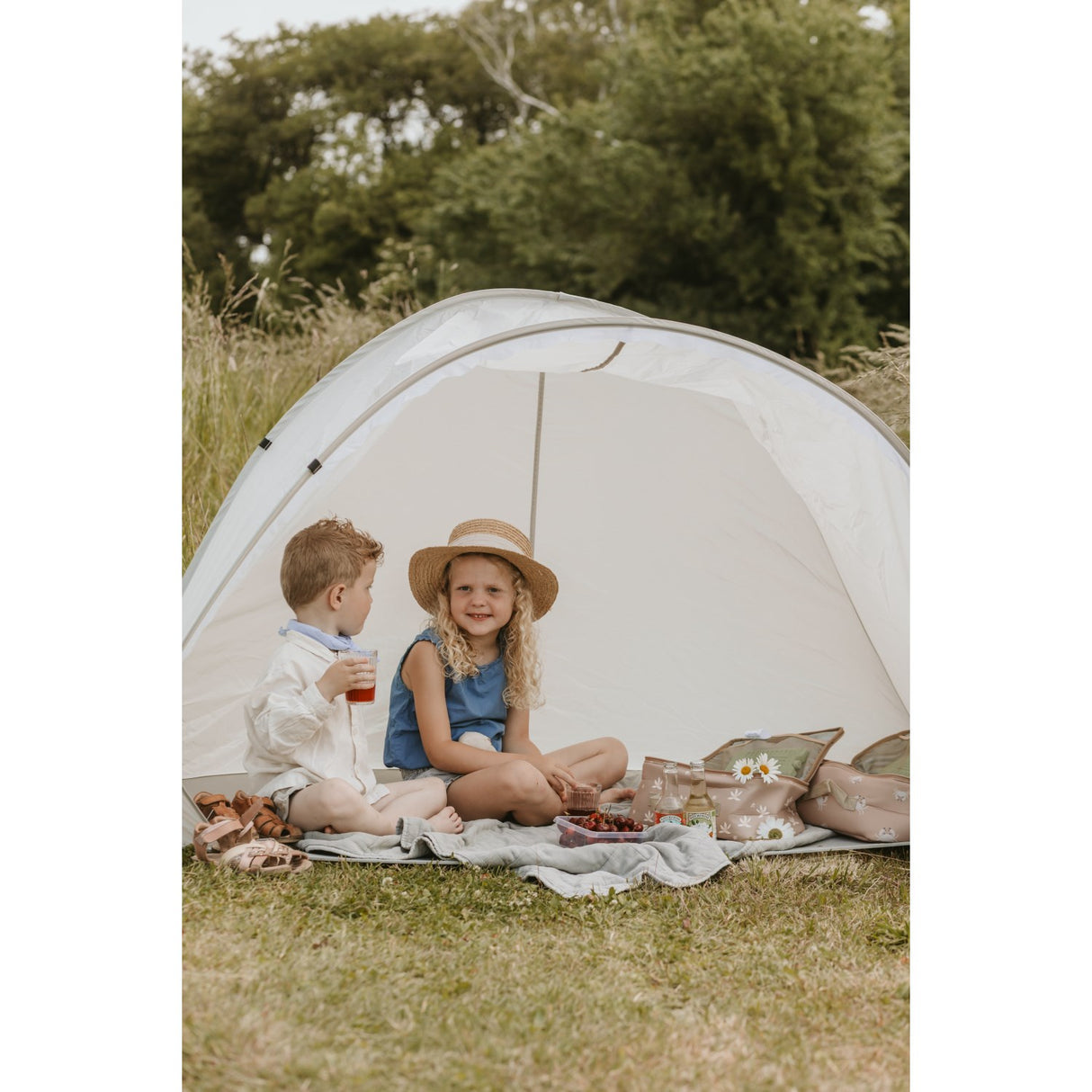 Vanilla COPENHAGEN Oyster Grey Pop-Up Telt Family