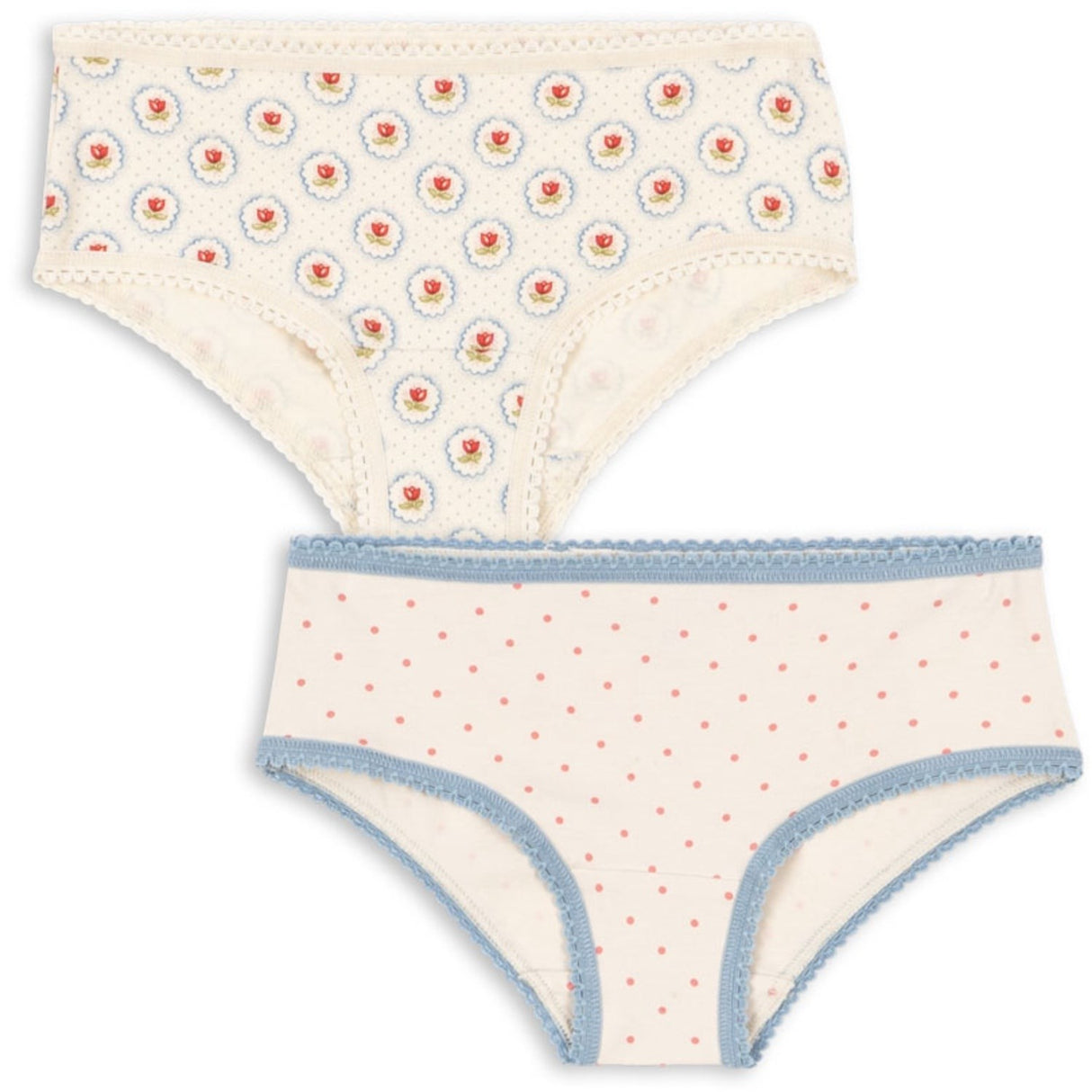 Konges Sløjd Pirouette Dot/Mirage Basic 2 Pakke Girl Underbukser Gots