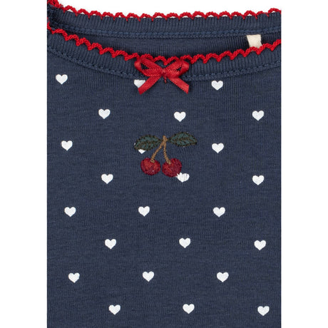 Konges Sløjd Heart Blues Classic Ss Kjole Gots