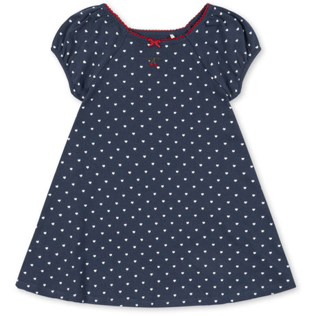 Konges Sløjd Heart Blues Classic Ss Kjole Gots