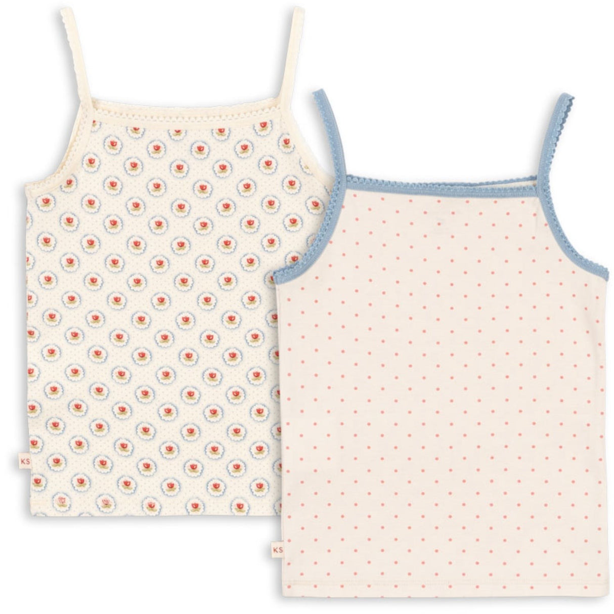 Konges Sløjd Pirouette Dot/Mirage Basic 2 Pakke Stropp Tops Gots