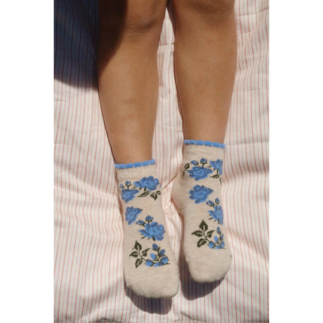 Konges Sløjd Amarena/Tramonto 2 Pakke Flower Og Cherry Jacquard Strømper