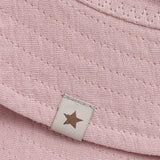 Huttelihut Pale Mauve Bøtte Lue Muslin