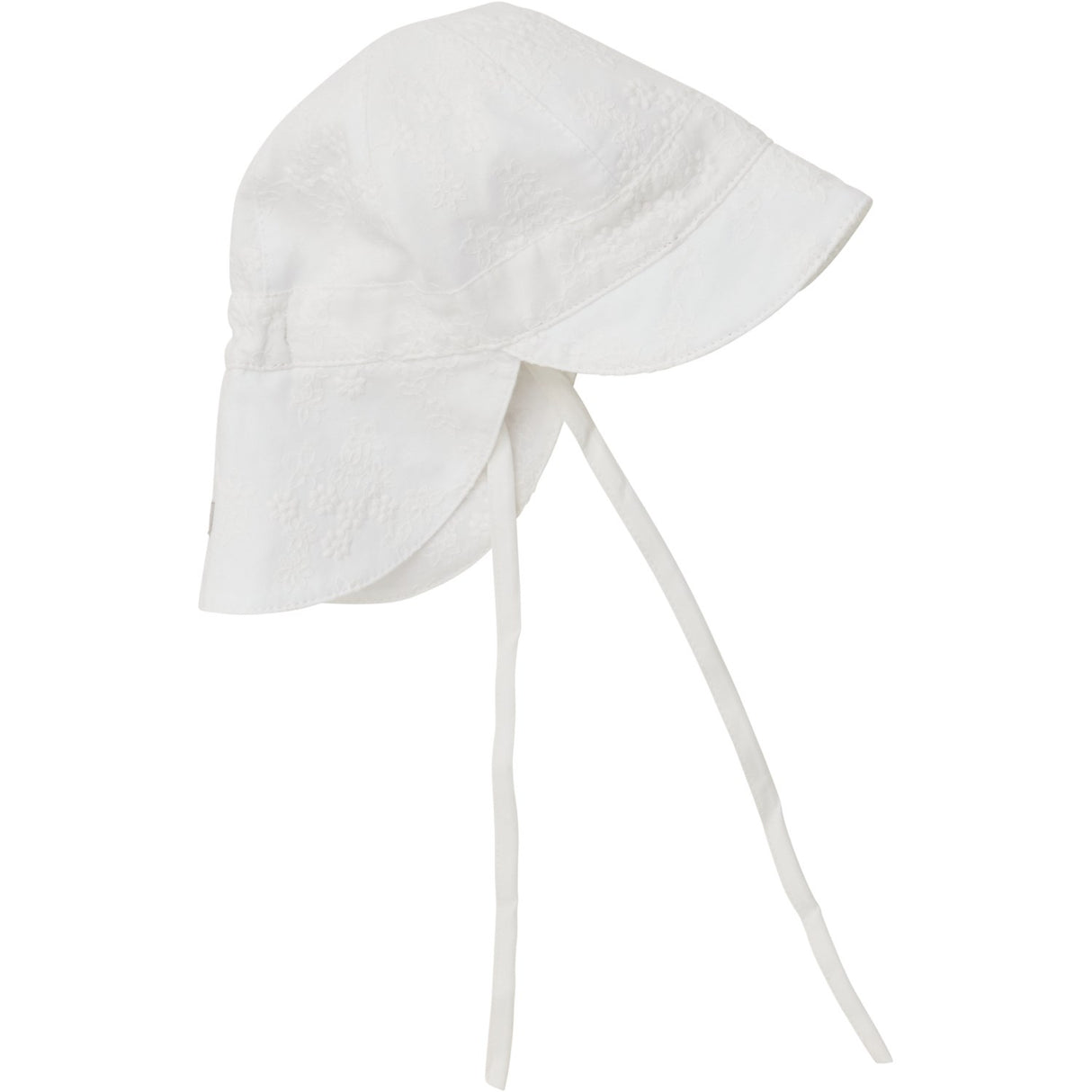 Huttelihut Antique White Summer Lue Embroidery