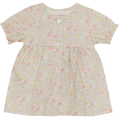 Huttelihut Double Cream Kjole Ss In Liberty Stoff