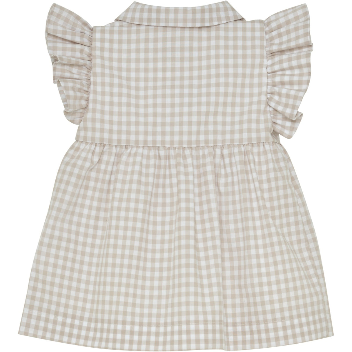 Huttelihut White Pepper Kjole Ss Woven Check