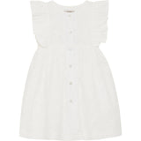 Huttelihut Antique White Kjole Ss Embroidery